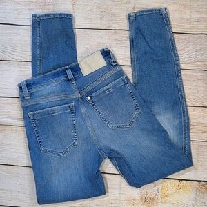 H&M & Denim Blue Tech Stretch Straight Leg Jeans